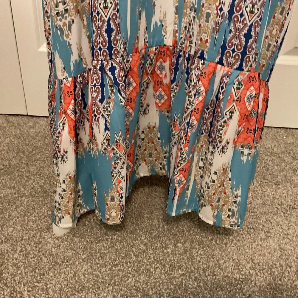 Colorful Maxi Dress NWOT - Picture 5 of 13